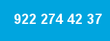 922 274 42 37